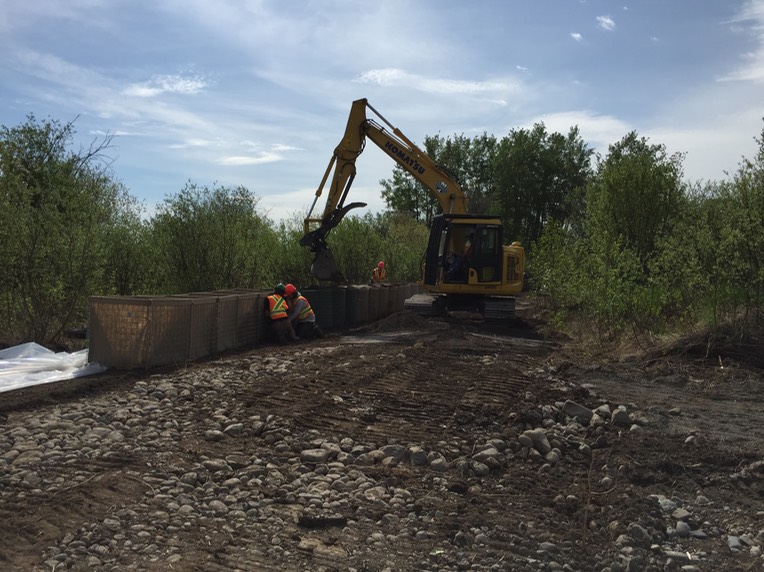 May 23 2015 Building Berm